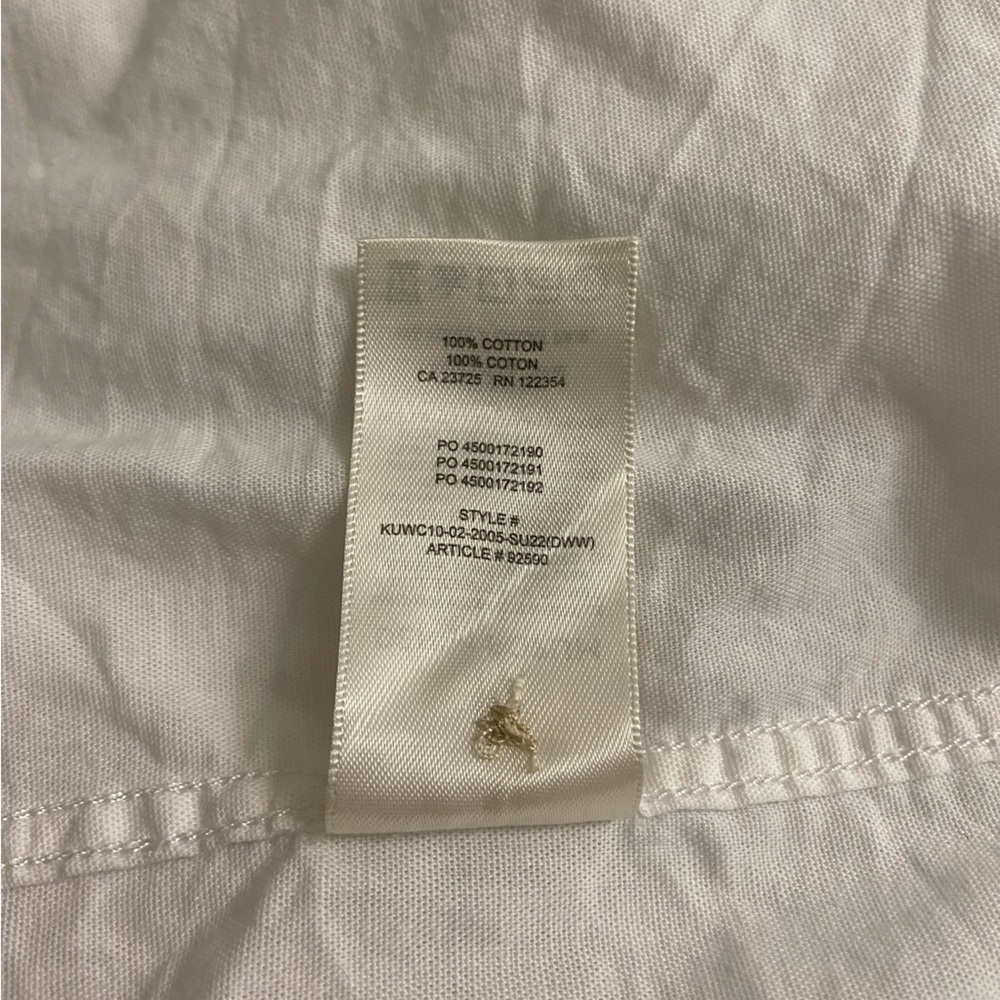 Aritzia denim forum button-up shirt - size S - Picture 6 of 6